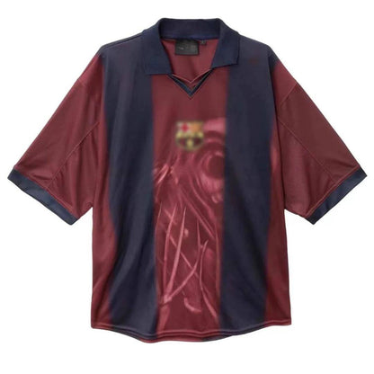 Travis Scott x Nike x FC Barcelona Retro 2000/01 Home Skeleton Jersey